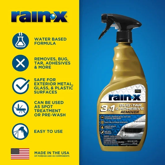 Rain-X Pro 3-in-1 Bug, Tar & Adhesive Remover