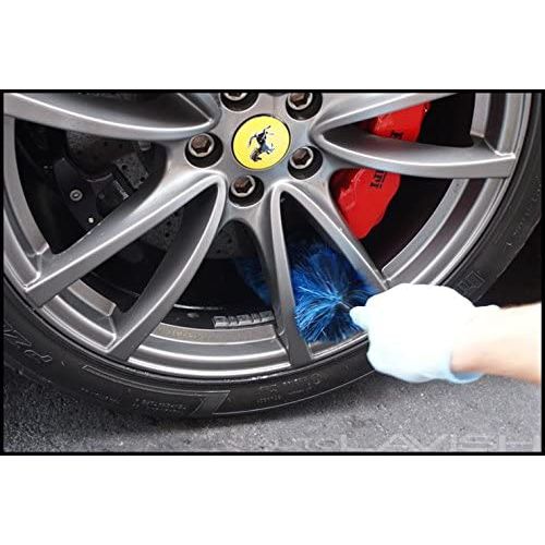 EZ Detail Wheel Brush - Deluxe Spoke and Crevice Brush – Zappy's Auto Washes
