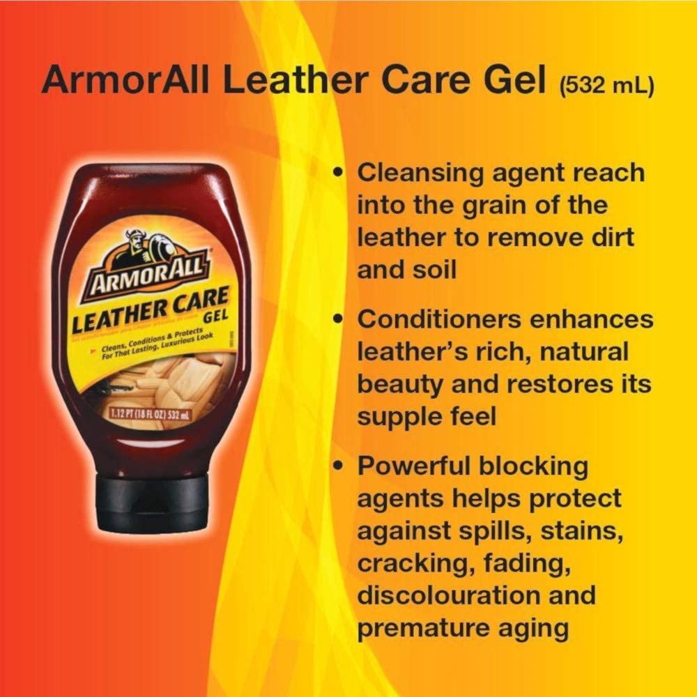 Armor All Leather Care Gel - 18 fl oz bottle