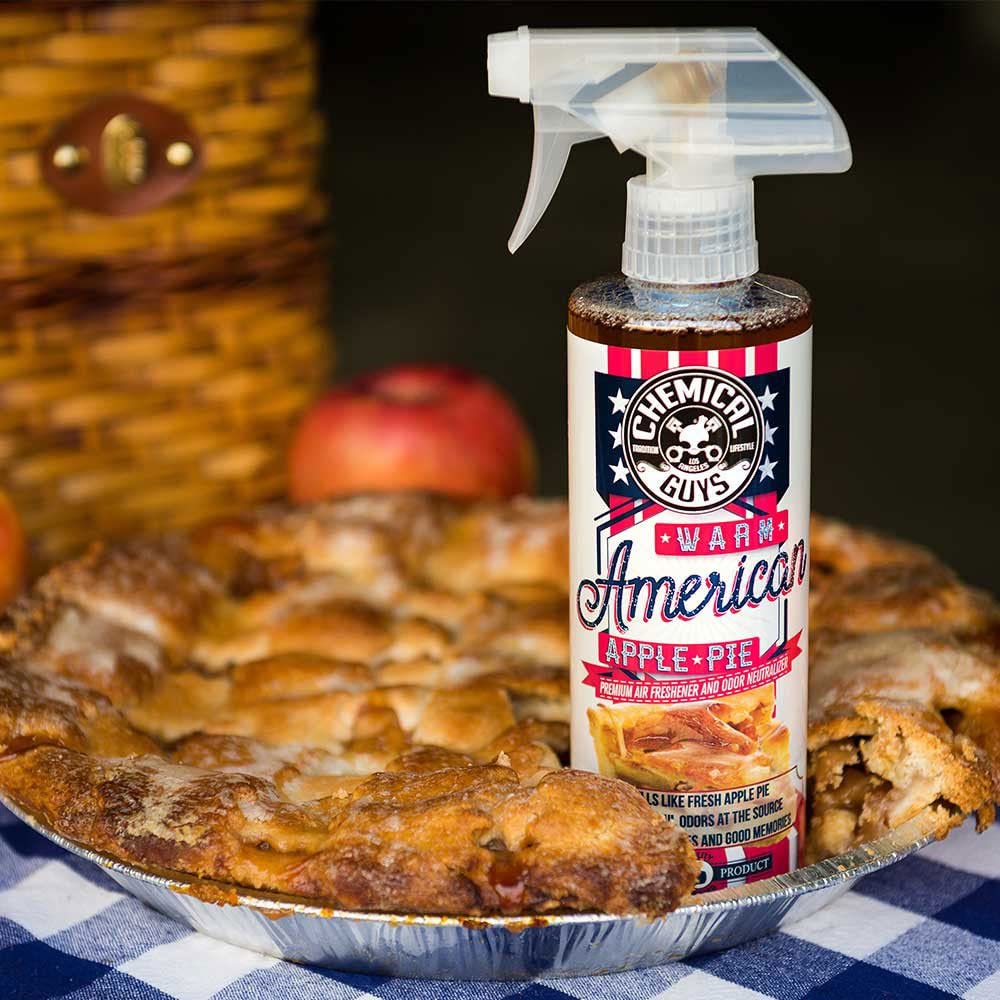 Chemical Guys AIR22716 Air Freshener & Odor Eliminator (warm American Apple Pie) 16 fl oz