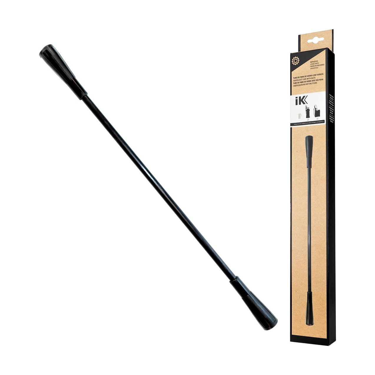 Fiberglass Tube with Nuts