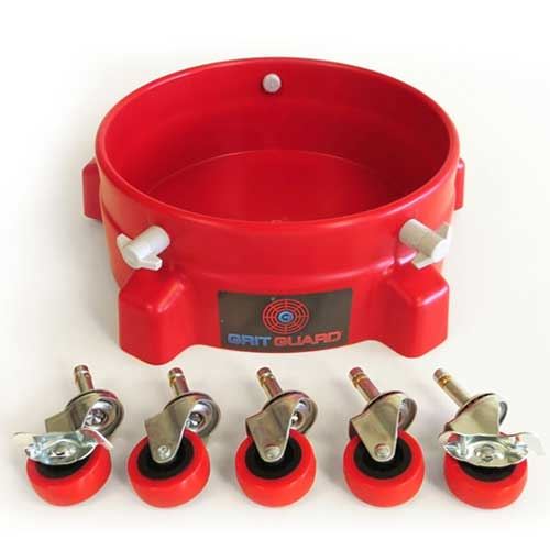 Grit Guard Red Bucket Dolly
