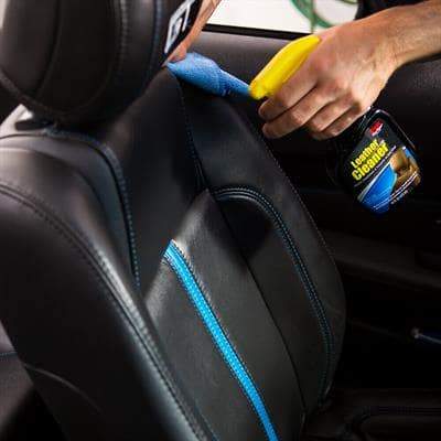 Not on the leather! Stress free cleaning tips from the car cleaning pros.