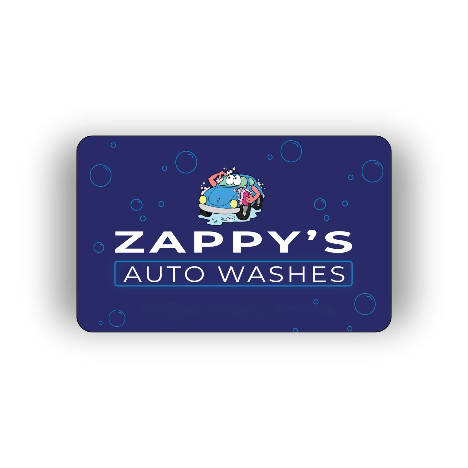 25% OFF Car Wash Z-Cards