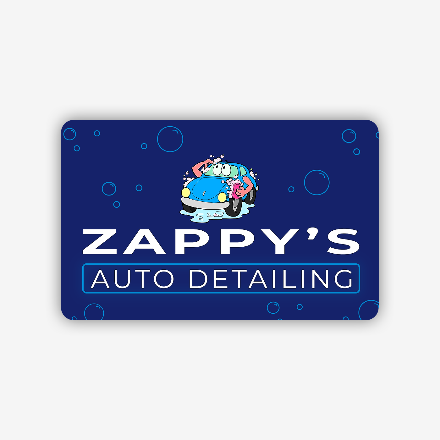 Auto Detailing Gift Card