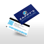 Auto Detailing Plastic Gift Card