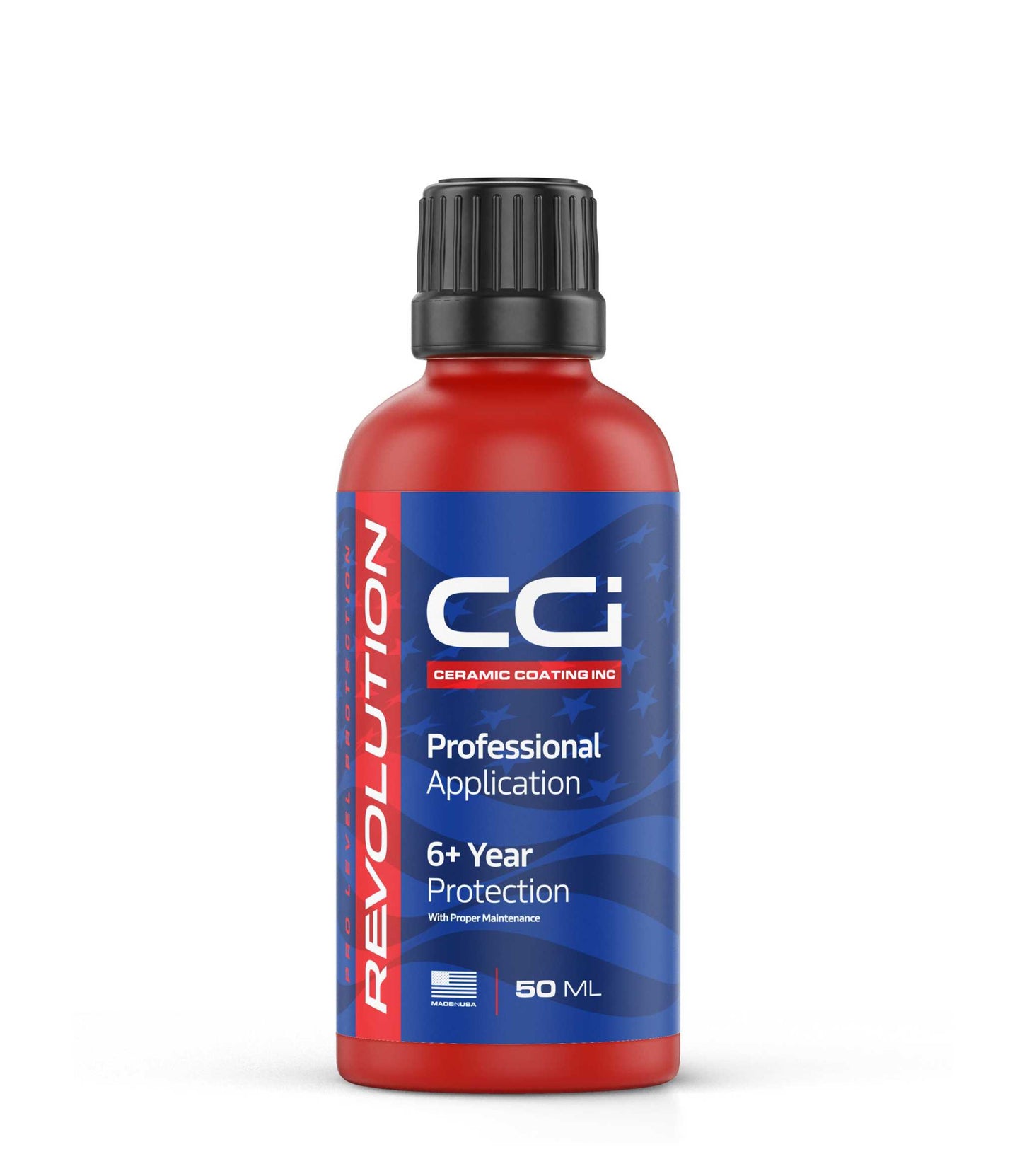CCI Revolution Professional Ceramic Coating 50 ML bottle for vehicle protection.