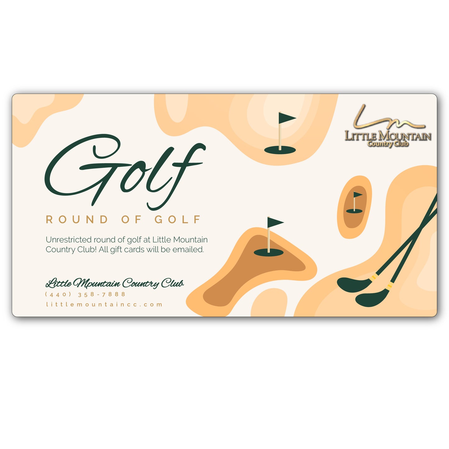 Round of Golf + Auto Detailing eGift Card Package