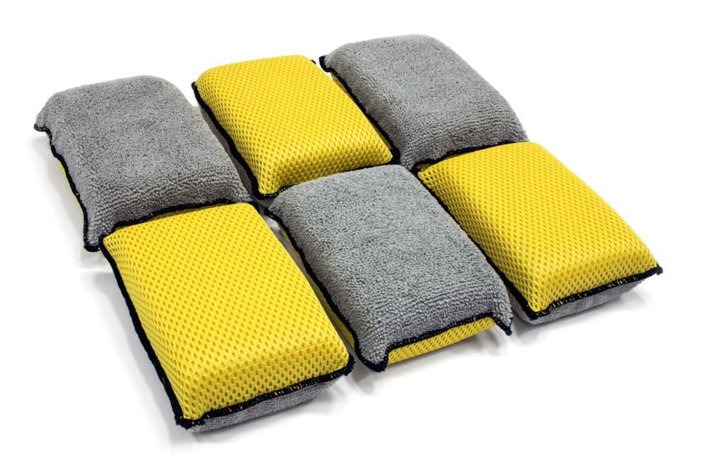 [Block Scrubber] Upholstery and Leather Microfiber Scrubbing Sponge