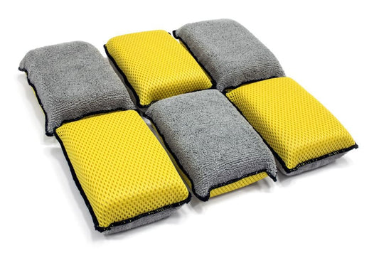 [Block Scrubber] Upholstery and Leather Microfiber Scrubbing Sponge