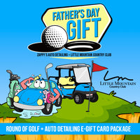 Round of Golf + Auto Detailing eGift Card Package