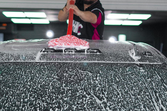 Mitt on a Stick PRO+ | Premium Car Wash Mop, Brush, Pole, Mitt