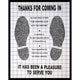 Paper Floor Mats