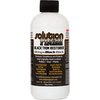 Solution Finish - Black Plastic & Vinyl Trim Restorer