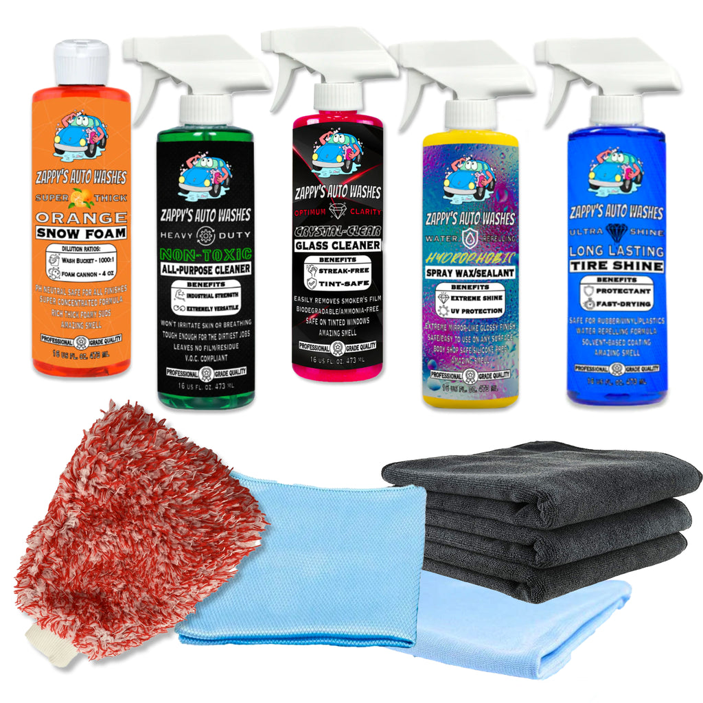 Chemical Guys All Season Arsenal Builder Kit - The Perfect Combination of Products to Detail Any Car for A Brilliant Scratch-Free Shine
