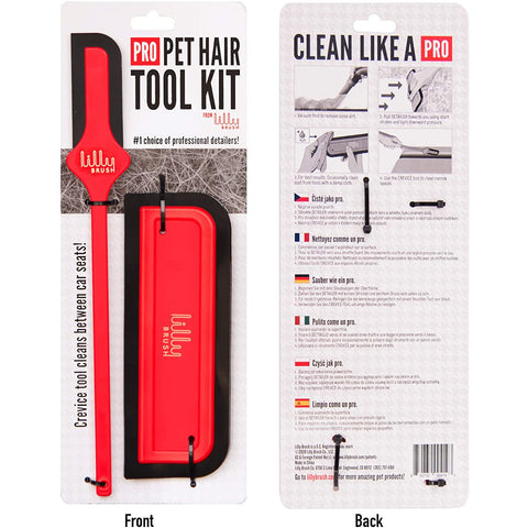 Lilly Brush Pro Pet Hair Tool Kit – Zappy's Auto Washes