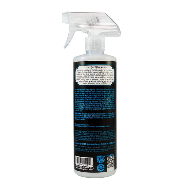 silk shine dressing Chemical Guys Silk Shine Vinyl, Rubber, Plastic Satin Prote