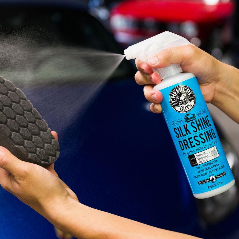 silk shine vinyl rubber plastic satin protectant dressing Silk Shine Protectant Vinyl, Rubber, and Plastic