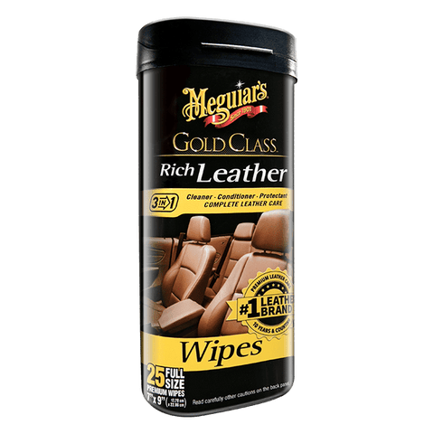 Gold Class Rich Leather Cleaner & Conditioner Wipes